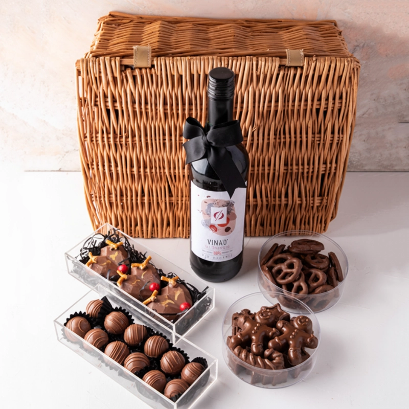 Merlot Chocolate Hamper